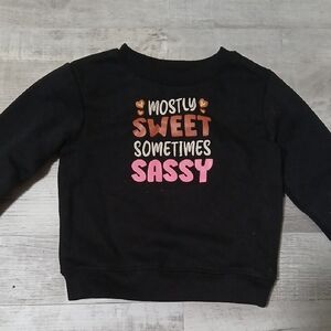 Garanimals "Mostly Sweet Sometimes Sassy" Sweatshirt